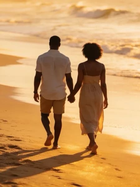 A walk on the beach